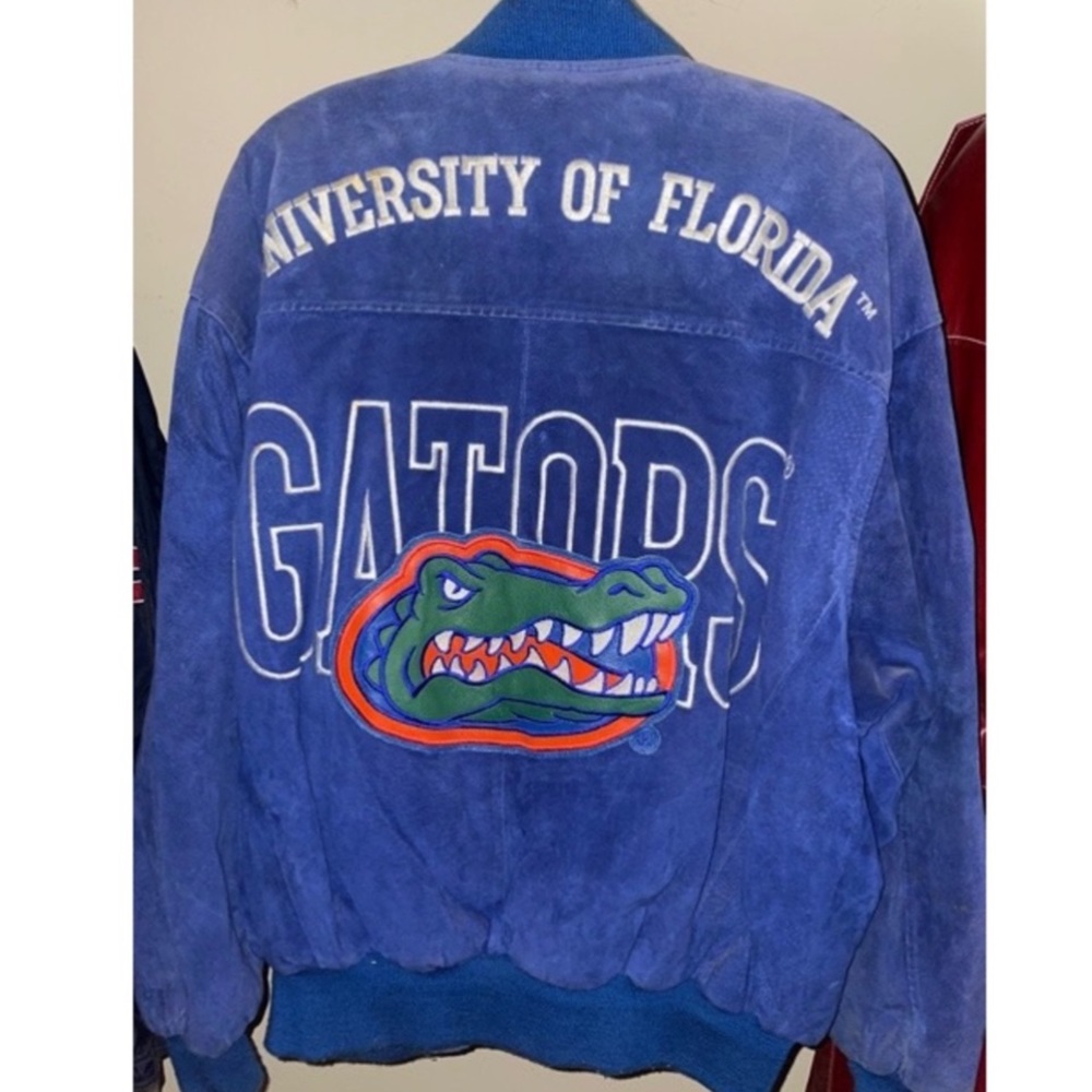Vintage Fully Reversible Nylon and Leather Gators Coat